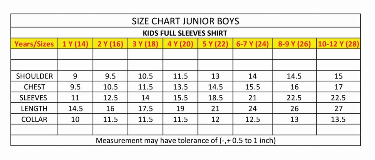 JUNIOR BOY'S CASUAL SHIRT