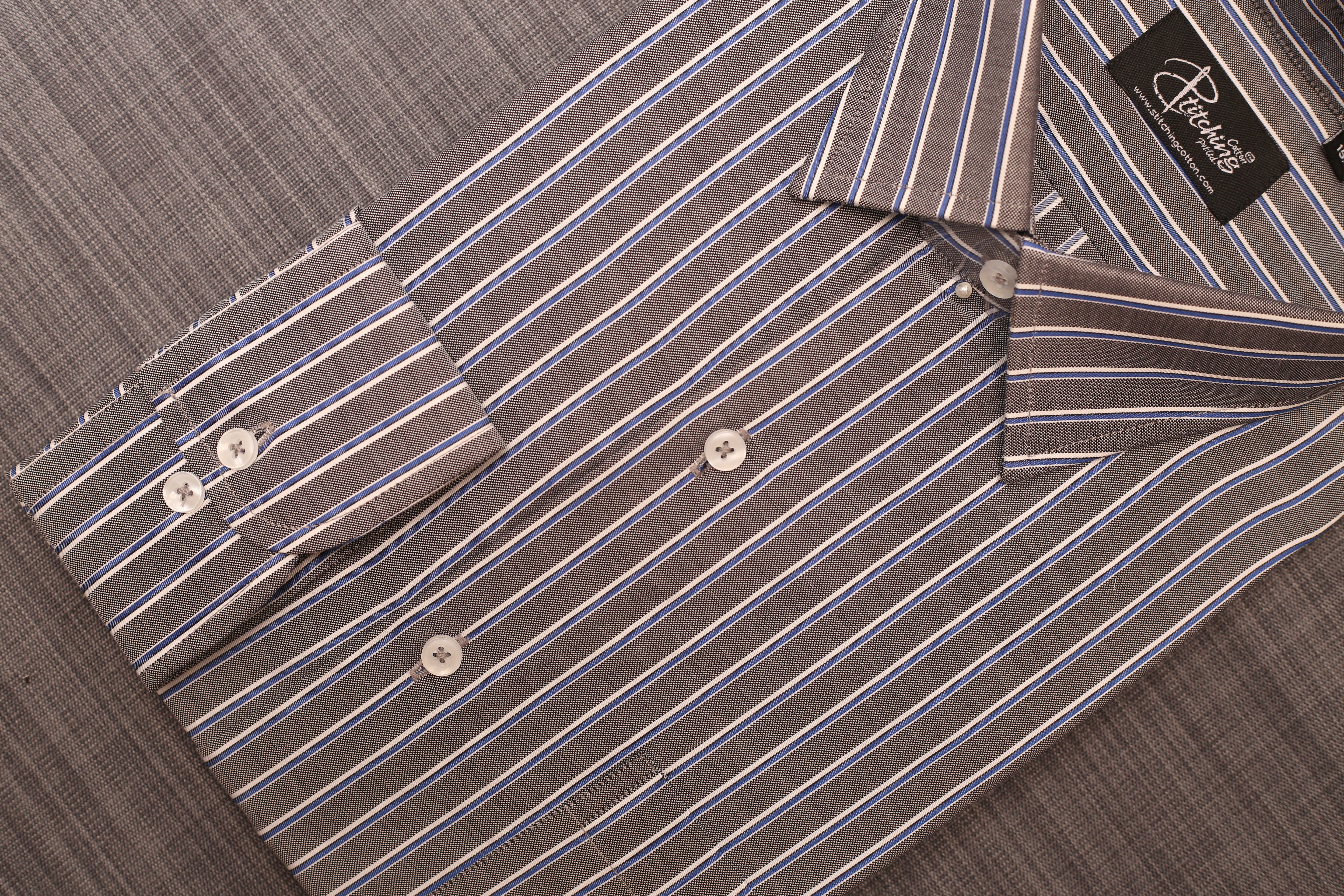 Men Formal Shirt Stripe