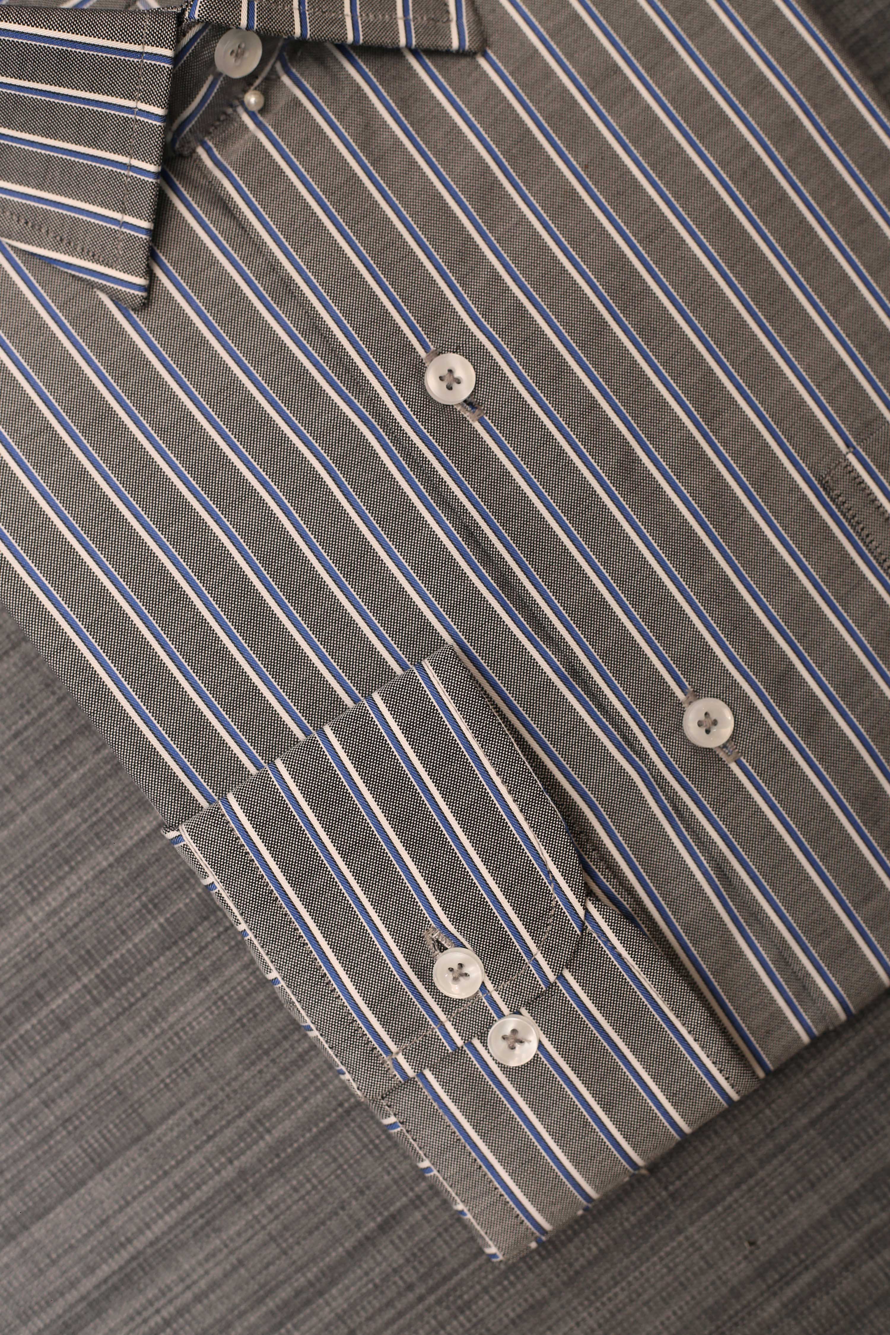 Men Formal Shirt Stripe