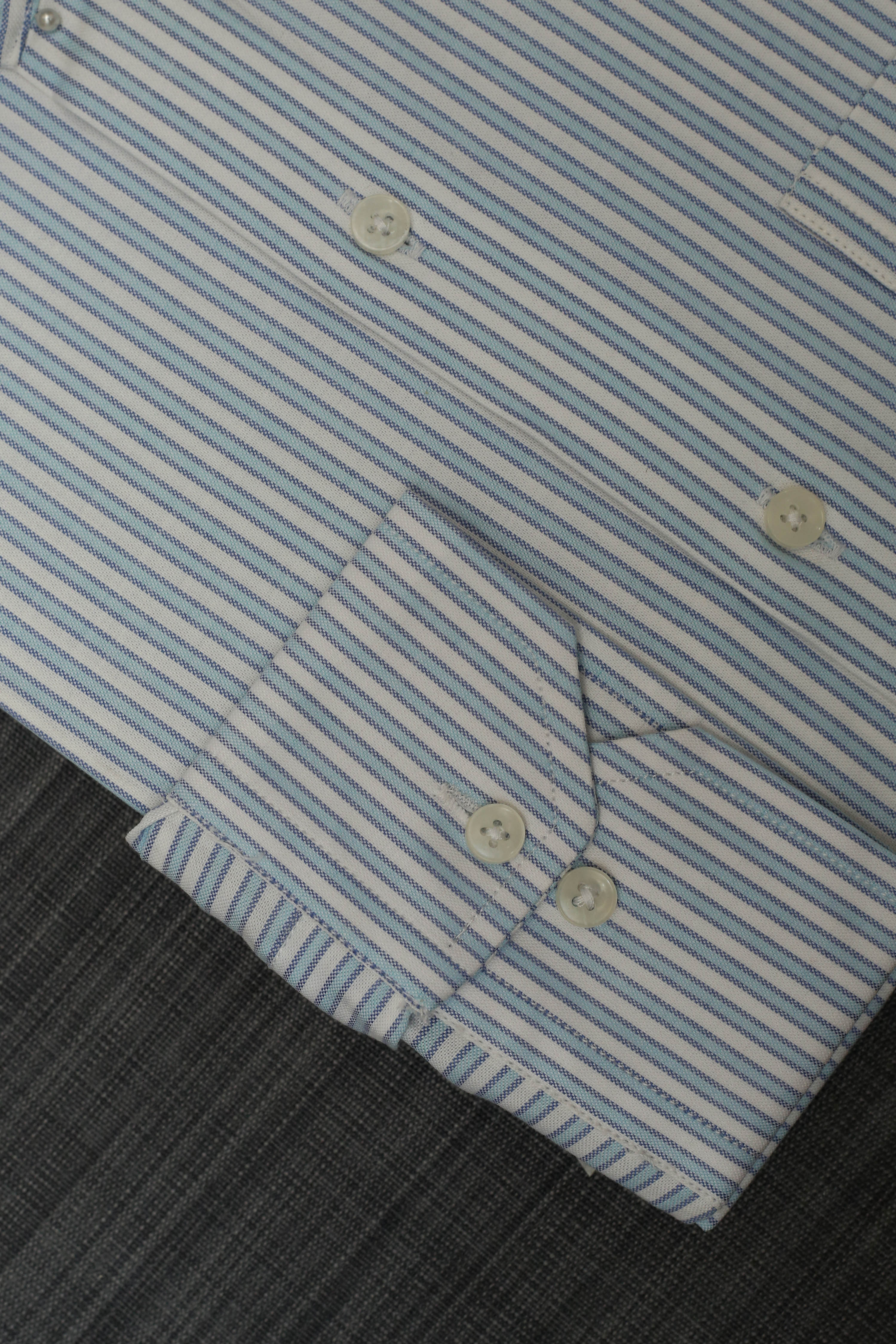 Men Formal Shirt Stripe