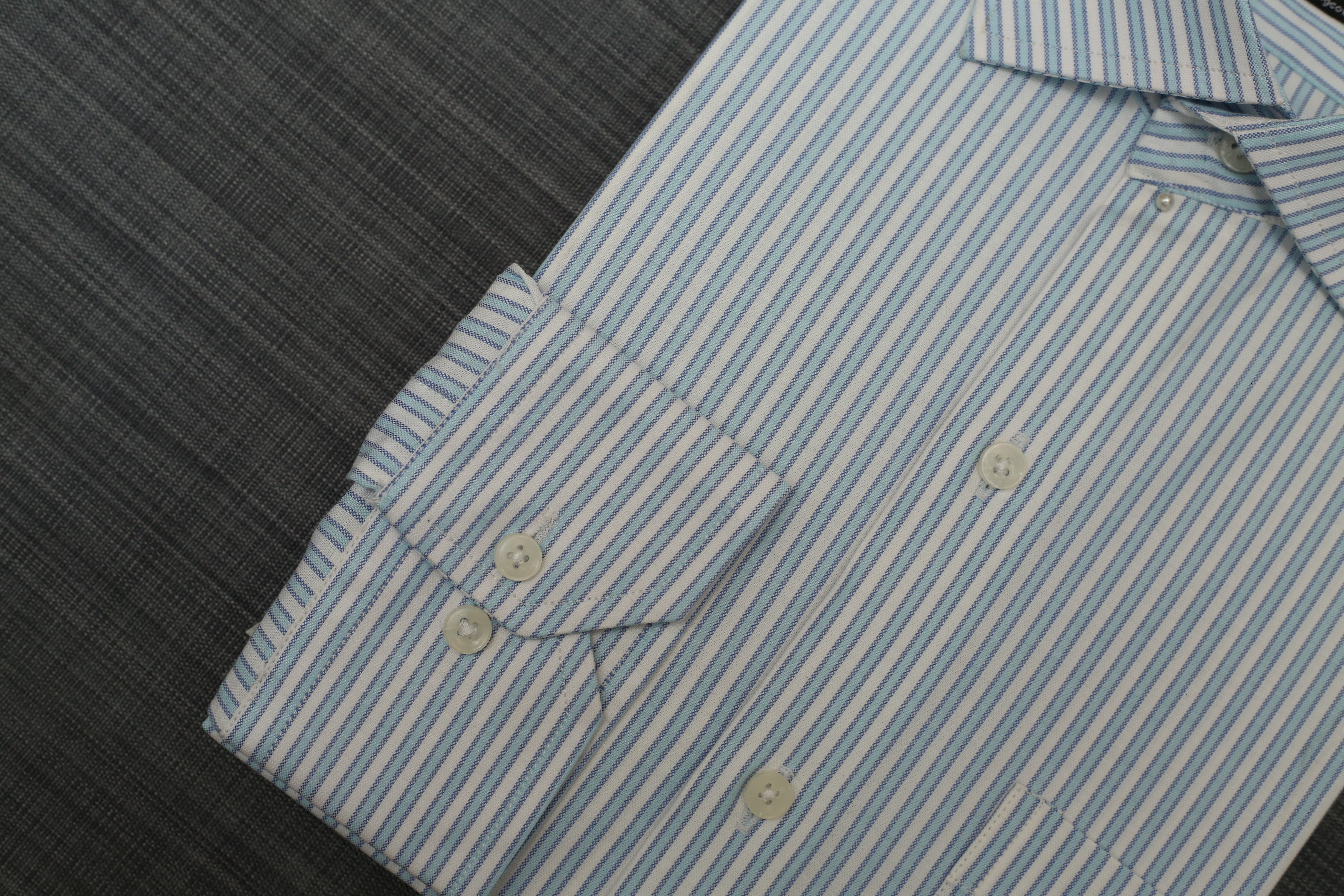 Men Formal Shirt Stripe