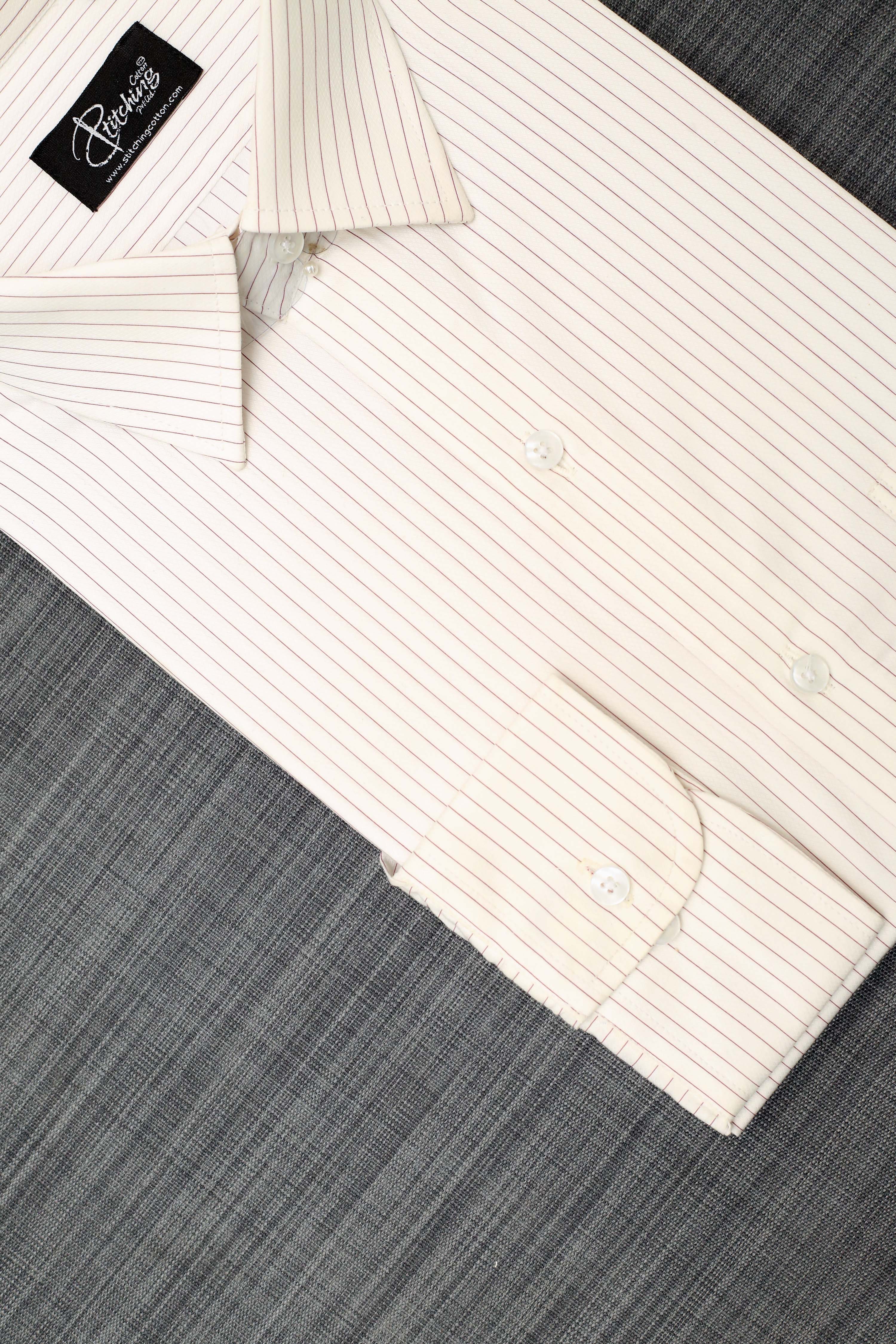 Men Formal Shirt Stripe