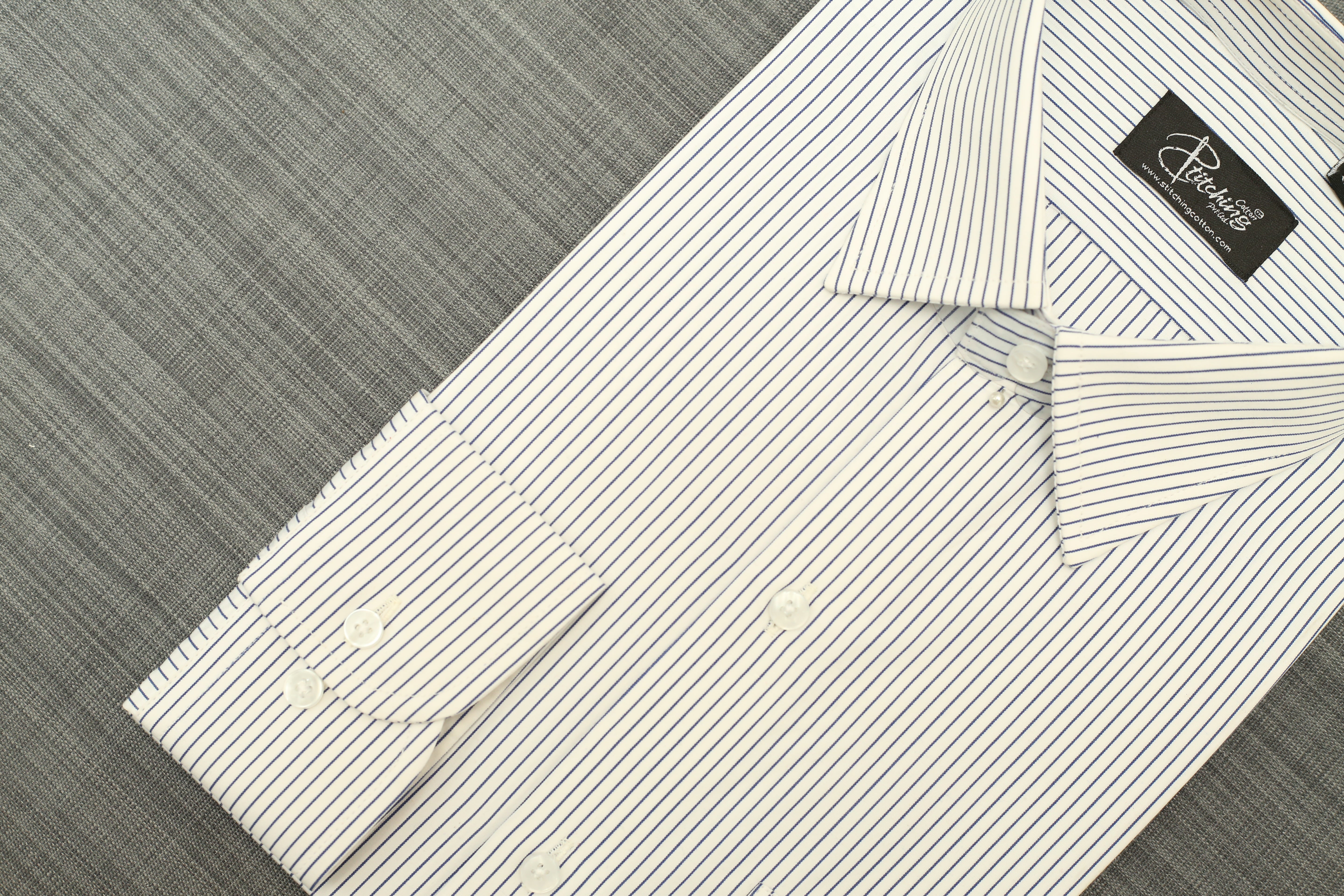 Men Formal Shirt Stripe