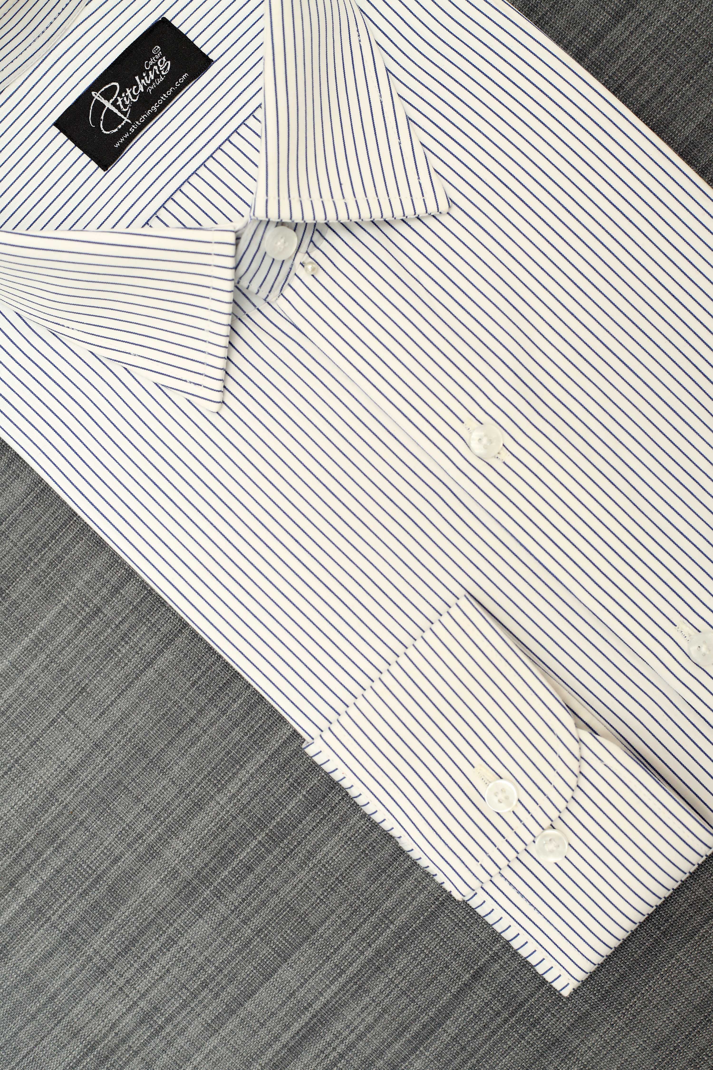 Men Formal Shirt Stripe