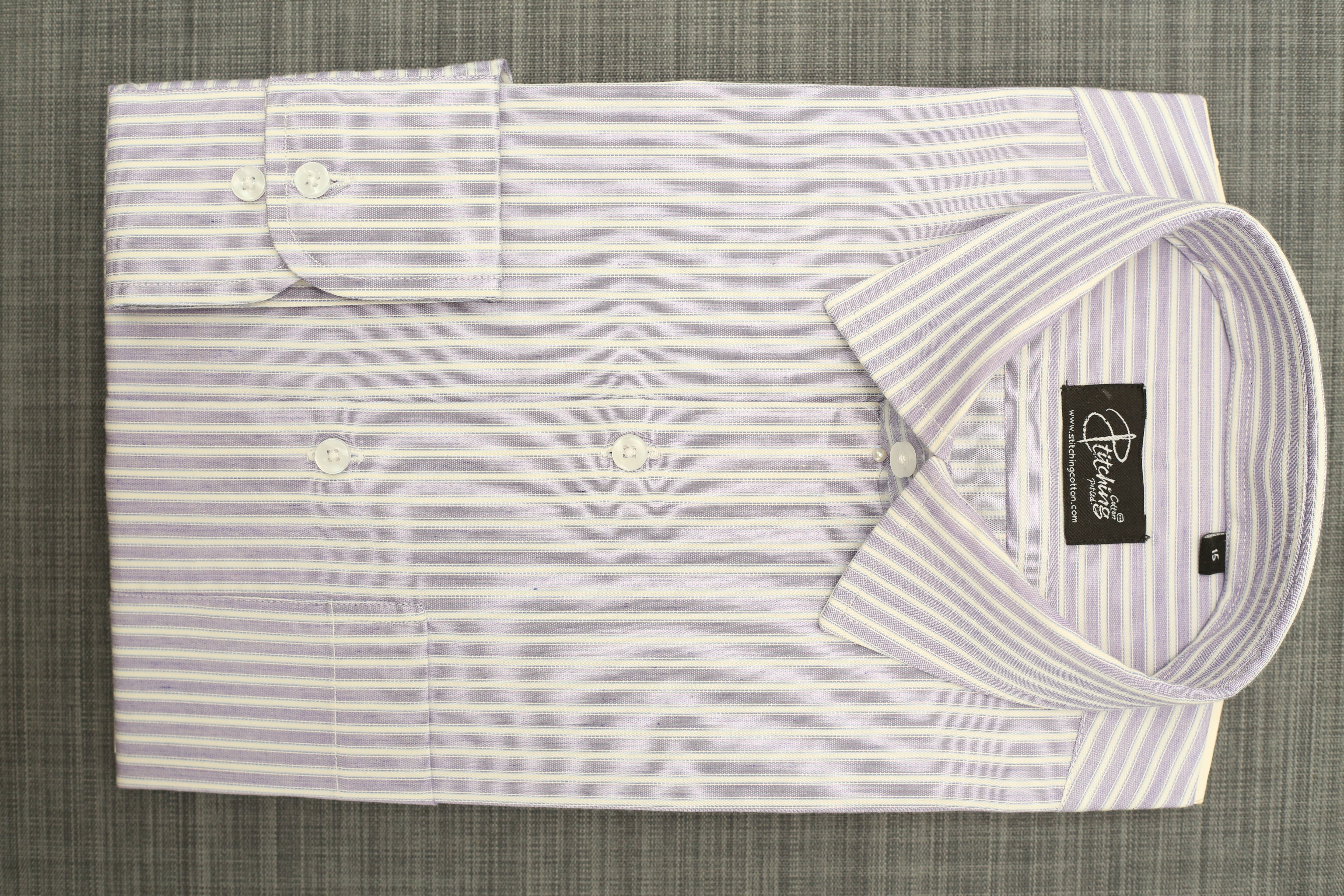 Men Formal Shirt Stripe