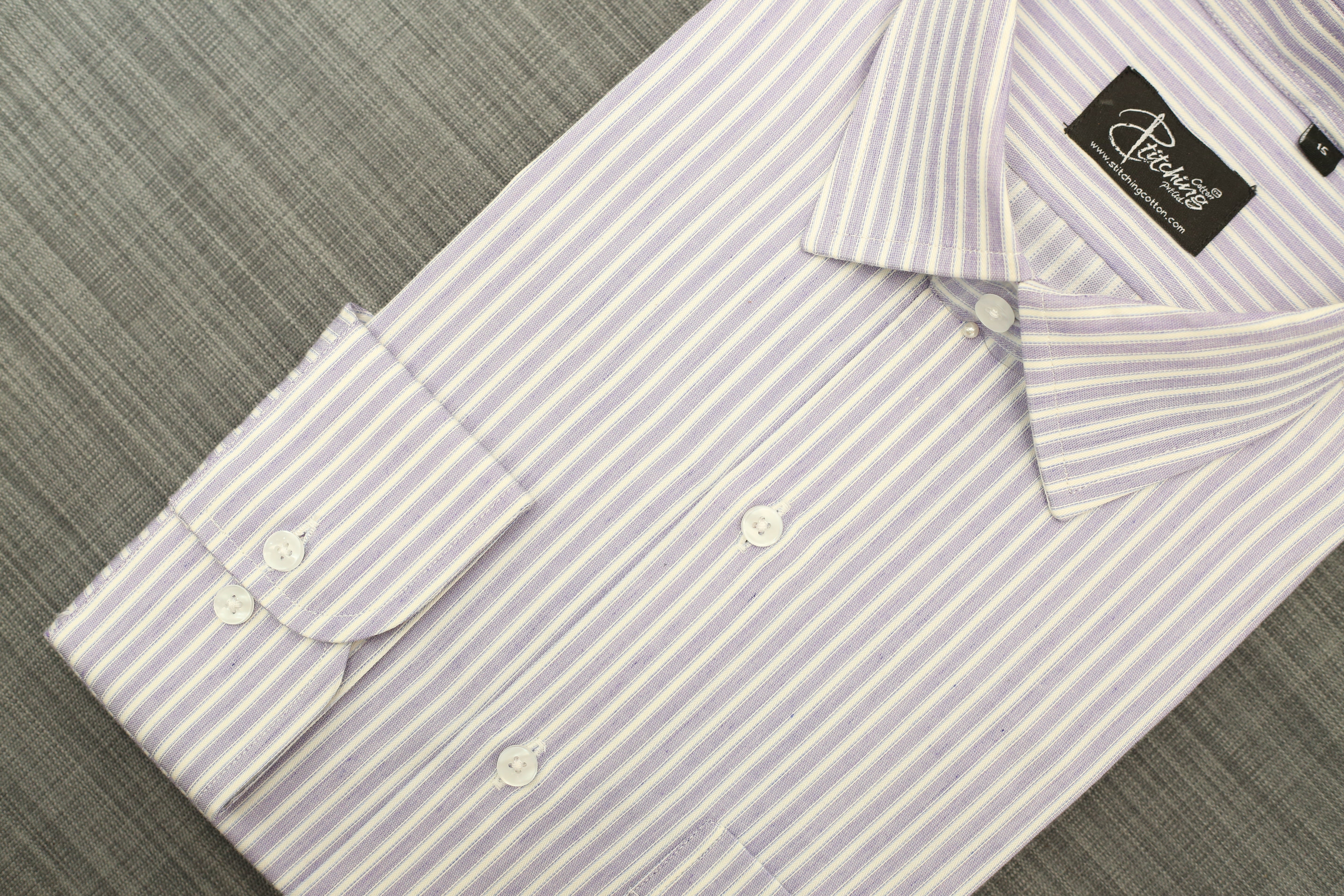 Men Formal Shirt Stripe