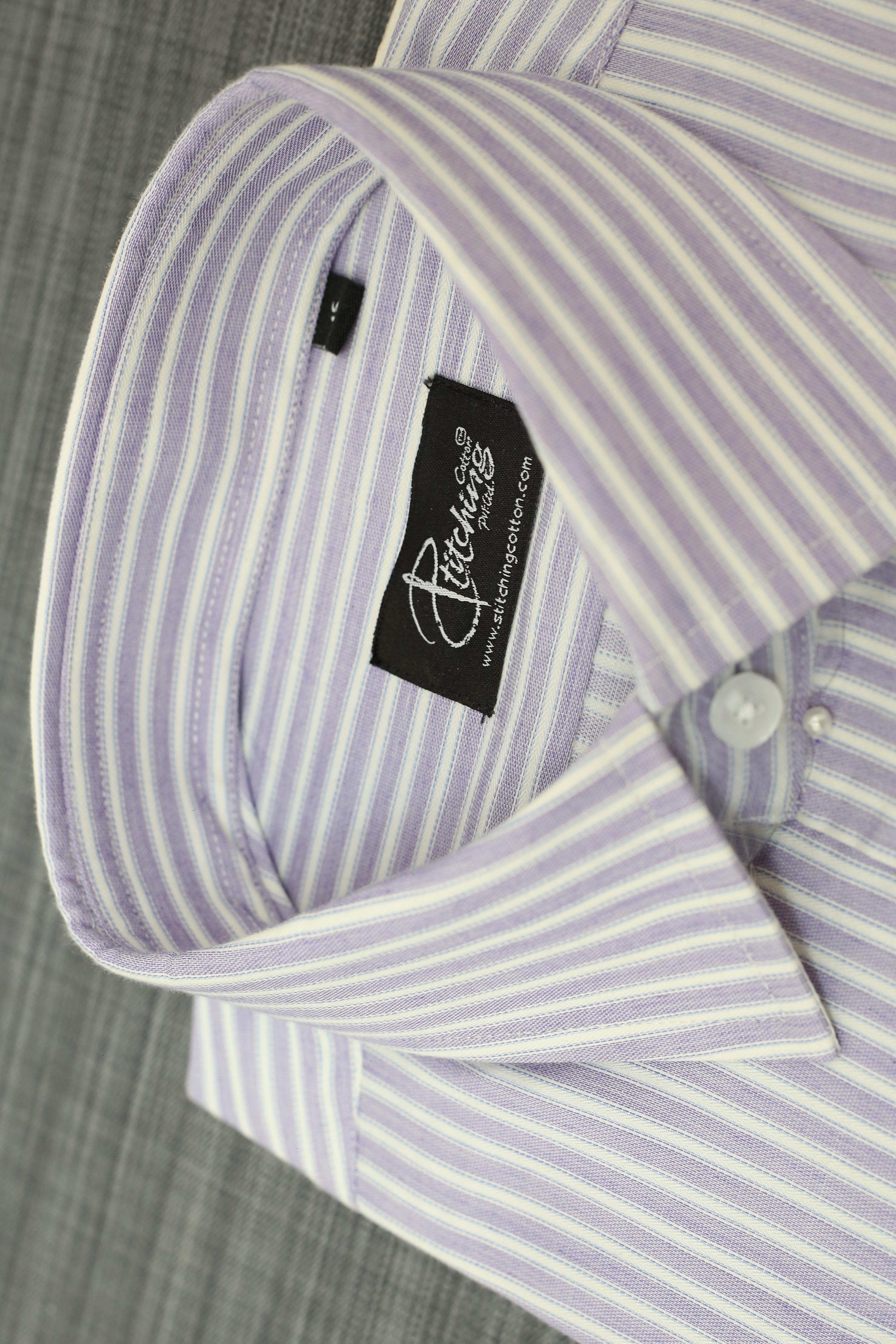 Men Formal Shirt Stripe