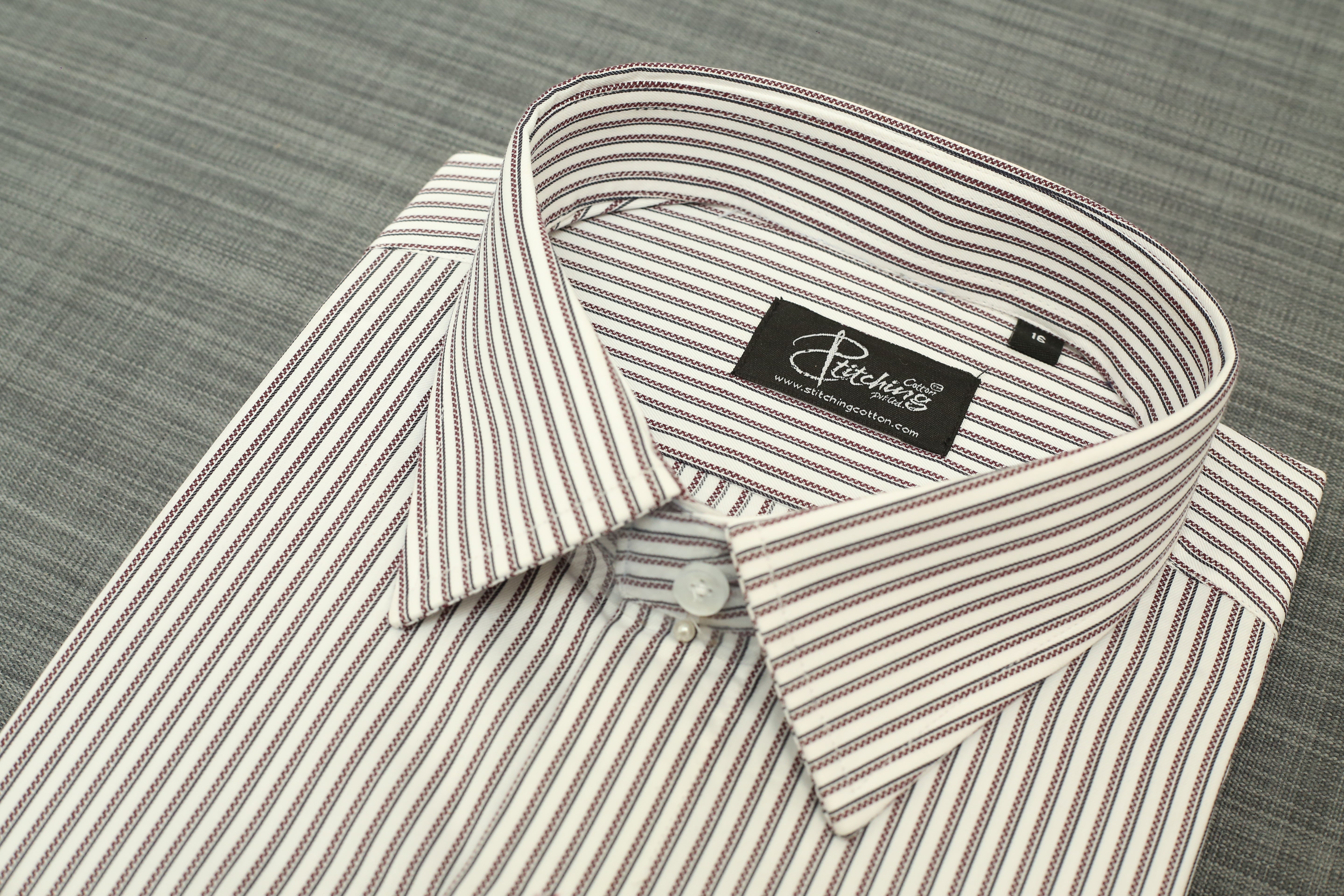 Men Formal Shirt Stripe