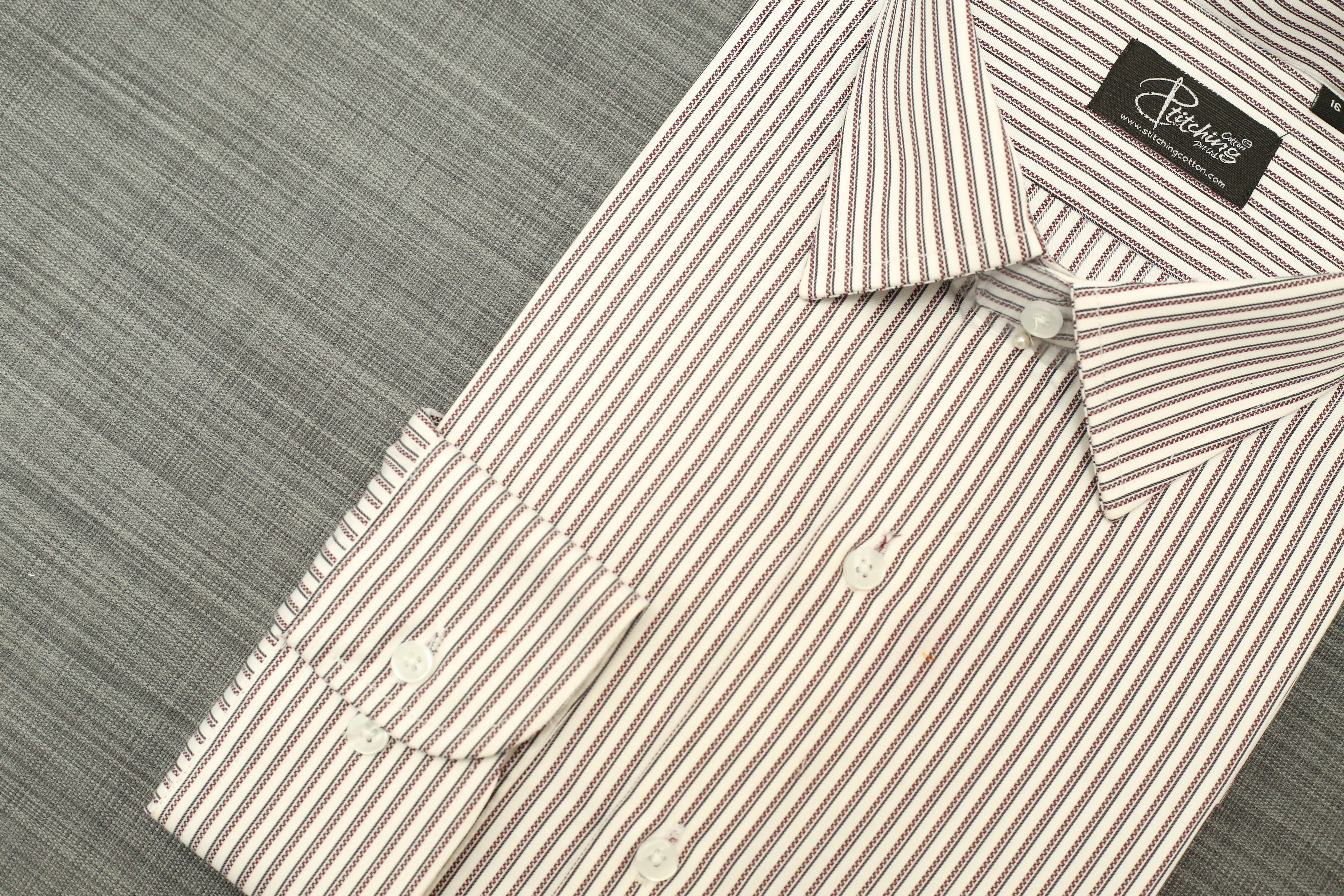 Men Formal Shirt Stripe