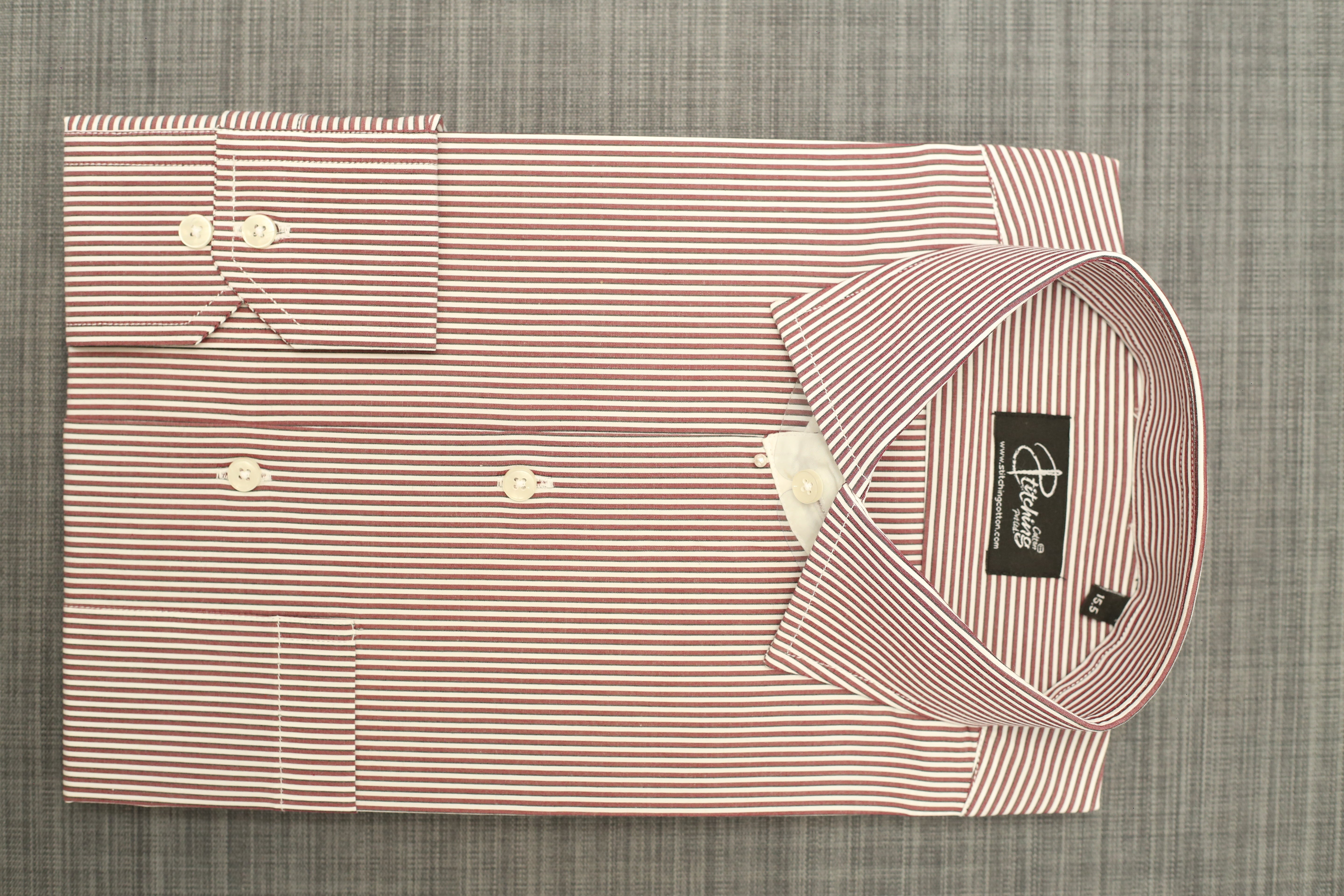 Men Formal Shirt Stripe